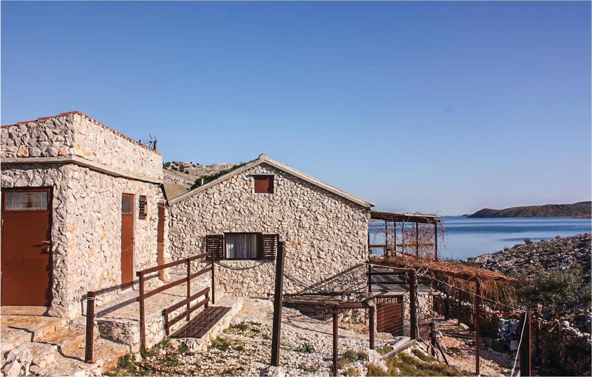 Amazing Home In Kornati With House Sea View Vrulje  Eksteriør bilde