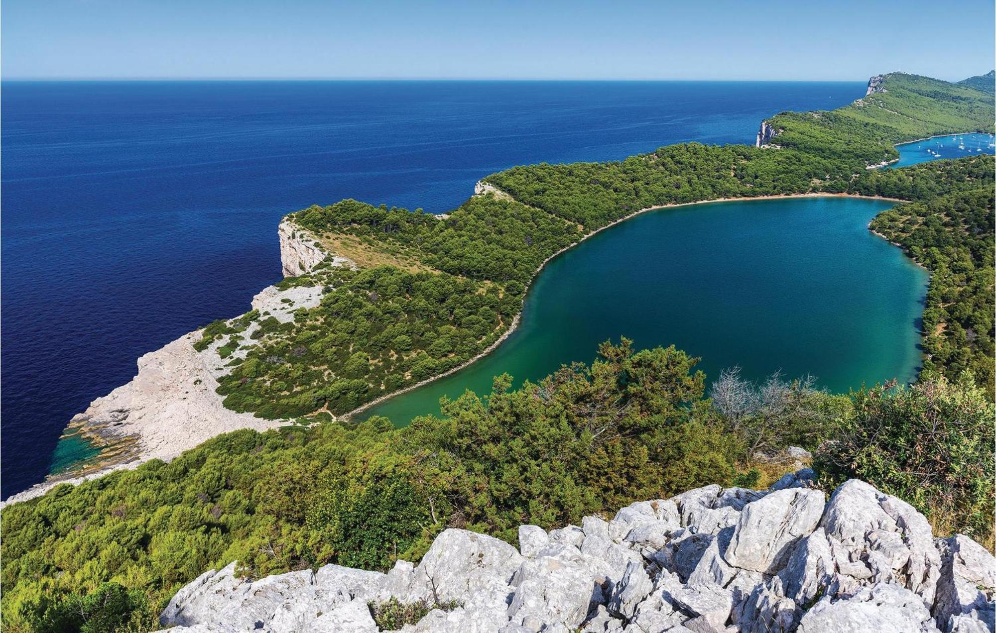Amazing Home In Kornati With House Sea View Vrulje  Eksteriør bilde